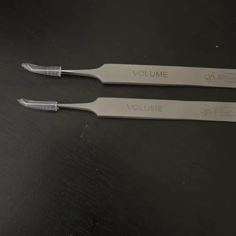 Stella Lash Volume Tweezers Lot Of 2